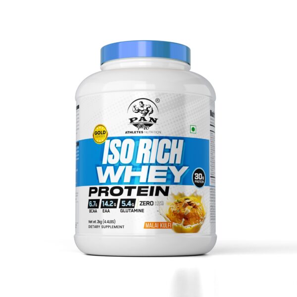ISO Rich whey3kg malai kulfi m
