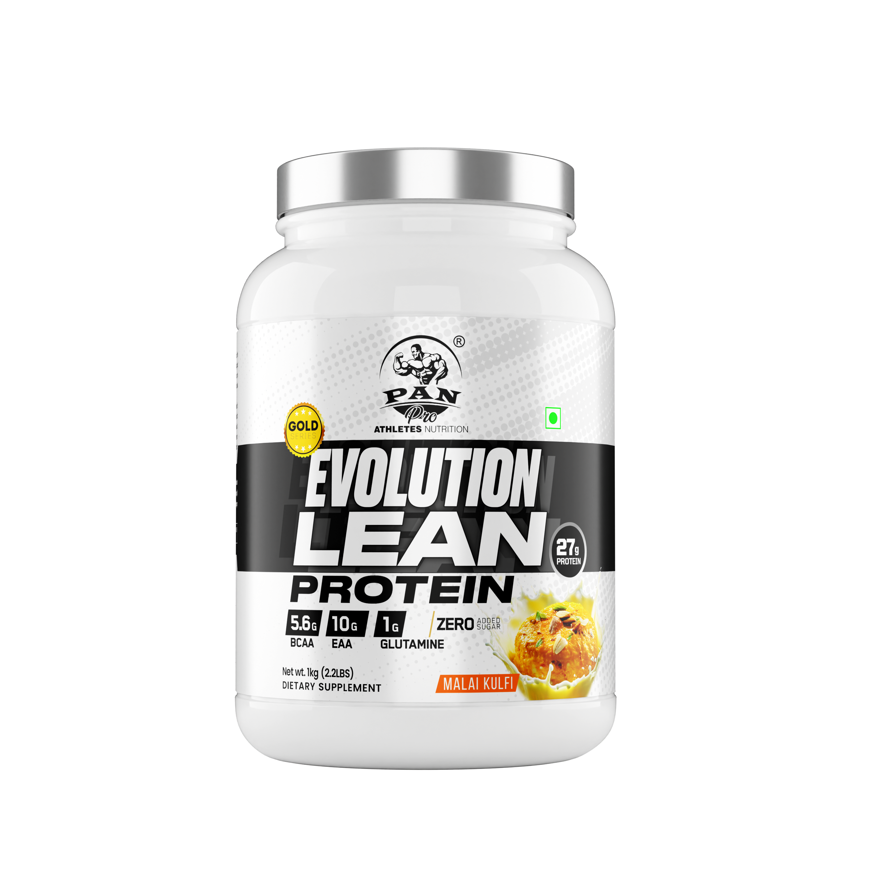 evolution lean 1kg malai kulfi front