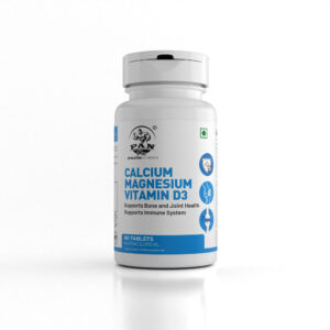 PAN Calcium Magnesium Vitamin D3 – 60 Tablets for Bone, Joint & Immunity Support
