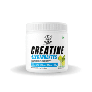 PAN Creatine Electrolytes – 250g (63 Servings) | Creatine with Calcium, Potassium, Magnesium & Sodium for Strength & Performance