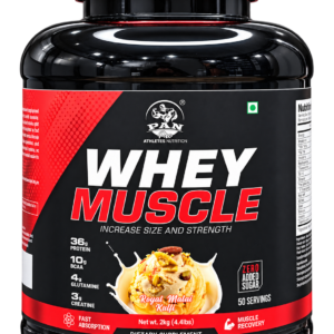 Pan Muscle Whey Protein 2Kg Malai Kulfi